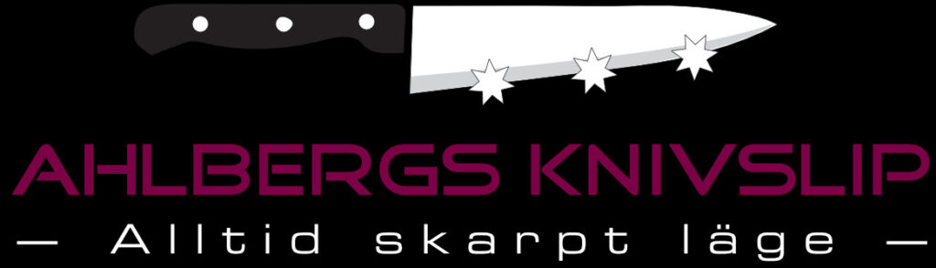 Logotyp Ahlbergs knivslip